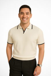 Lorenzo Bellini | Knitted Polo Shirt For Men