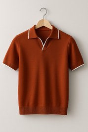 Lorenzo Bellini | Knitted Polo Shirt For Men