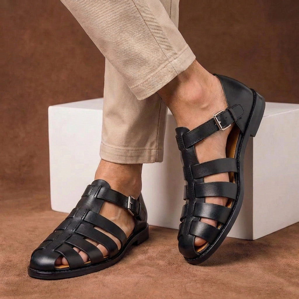 Lorenzo Bellini | Premium Leather Sandals For Men