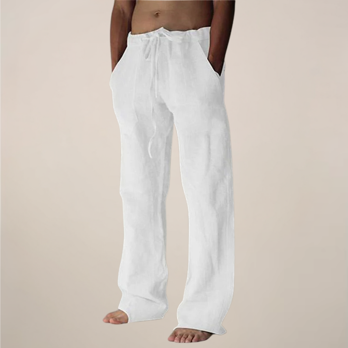 Lorenzo Bellini | Relaxed Linen Trousers For Men