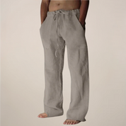Lorenzo Bellini | Relaxed Linen Trousers For Men