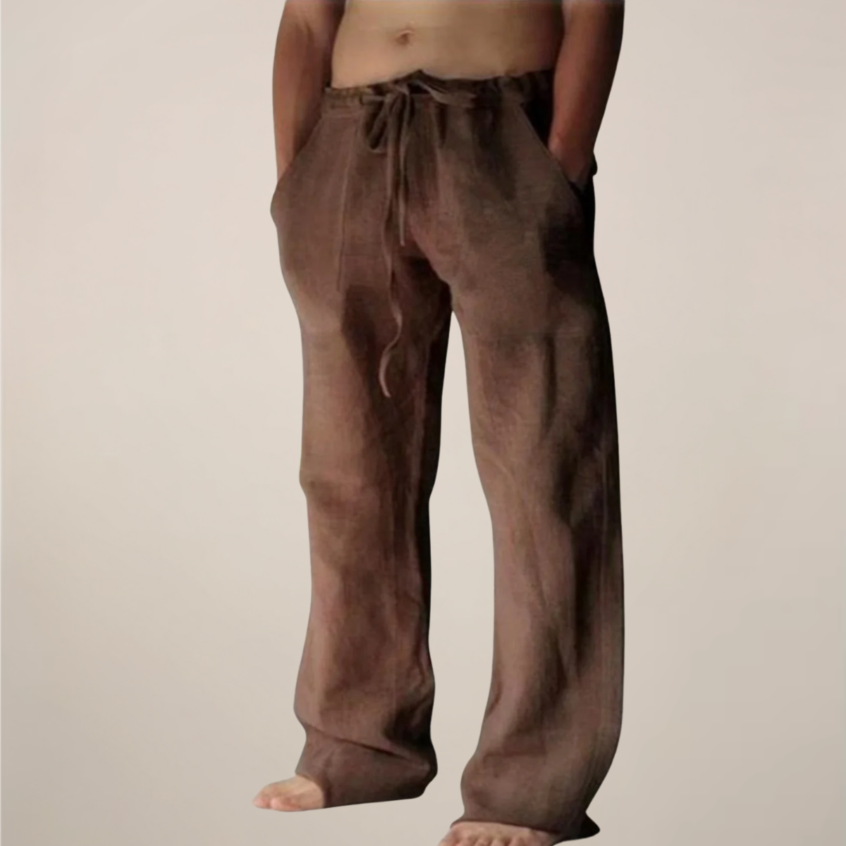 Lorenzo Bellini | Relaxed Linen Trousers For Men