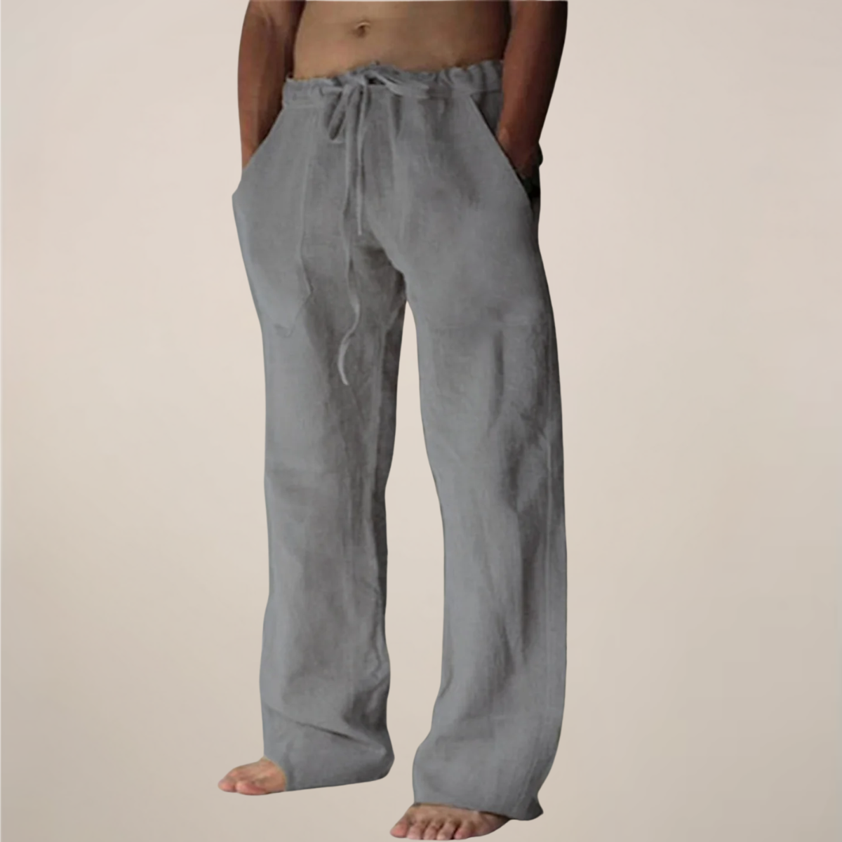 Lorenzo Bellini | Relaxed Linen Trousers For Men
