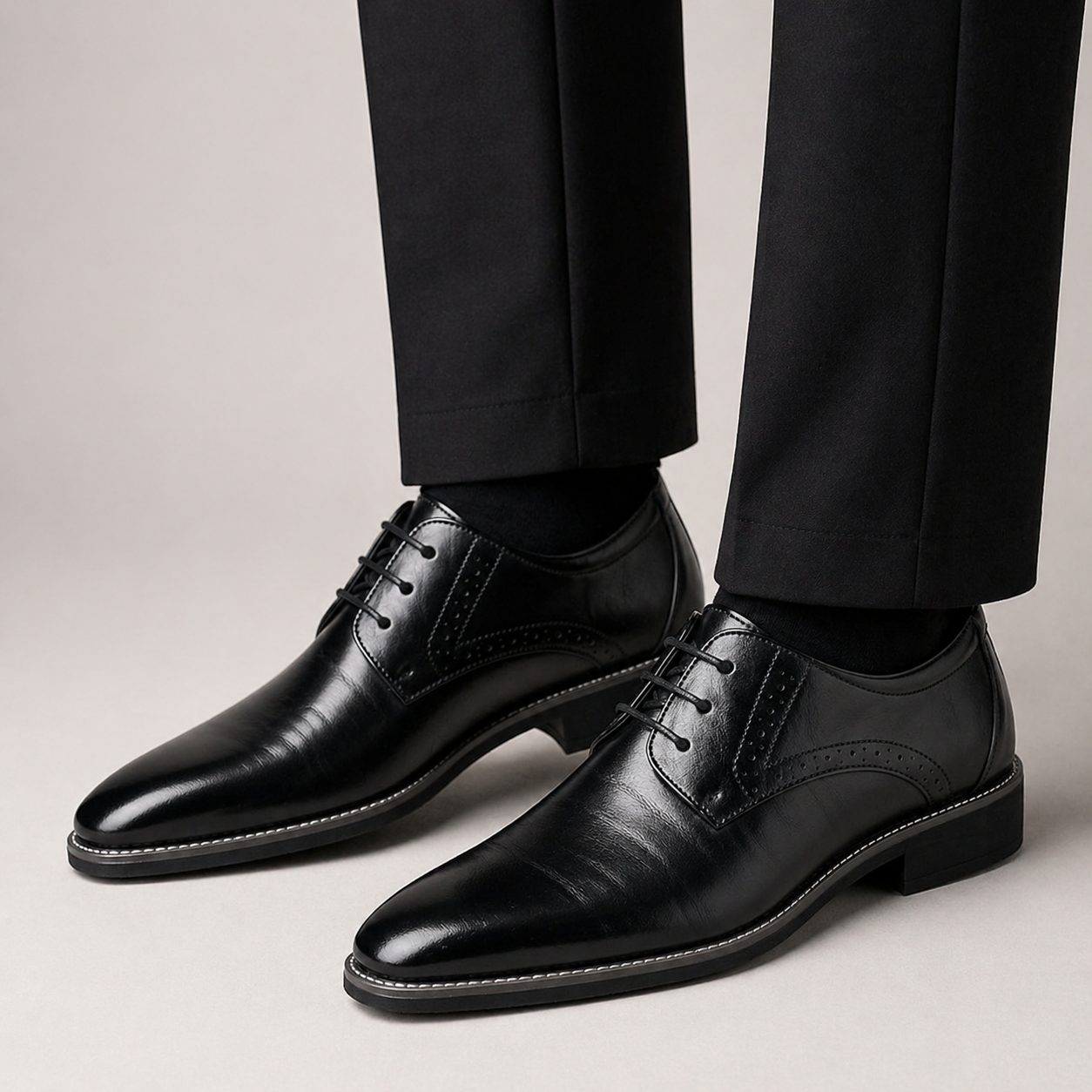Luca Moretti | Classic Leather Oxford Shoes For Men