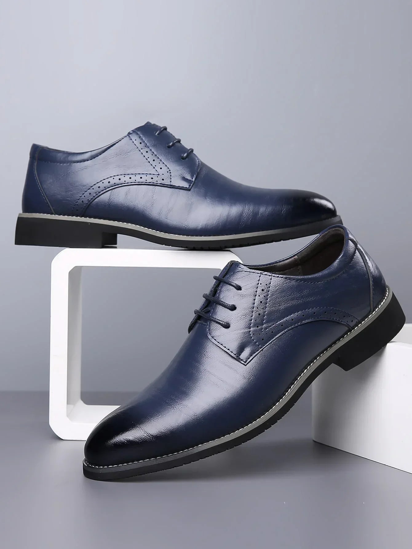 Luca Moretti | Classic Leather Oxford Shoes For Men