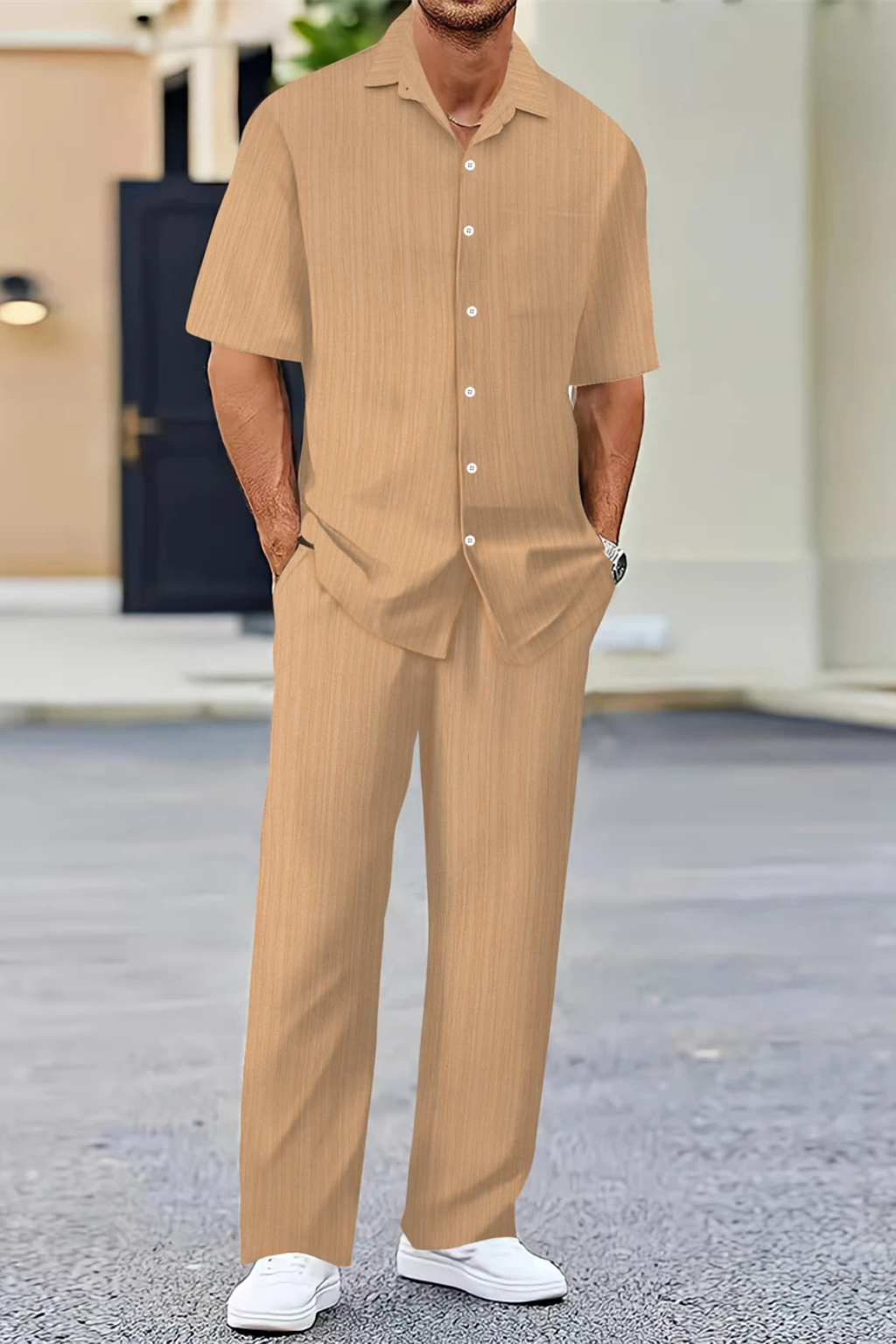 Luca Moretti | Relaxed Luxe Co-Ord Set For Men