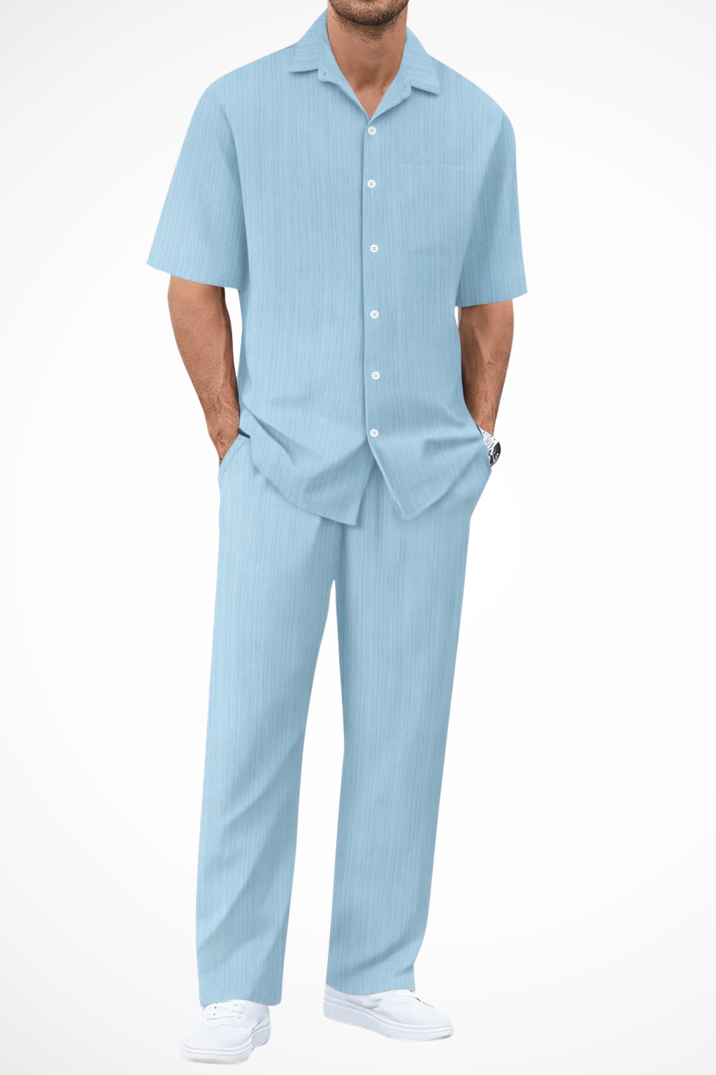 Luca Moretti | Relaxed Luxe Co-Ord Set For Men
