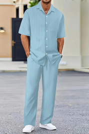 Luca Moretti | Relaxed Luxe Co-Ord Set For Men