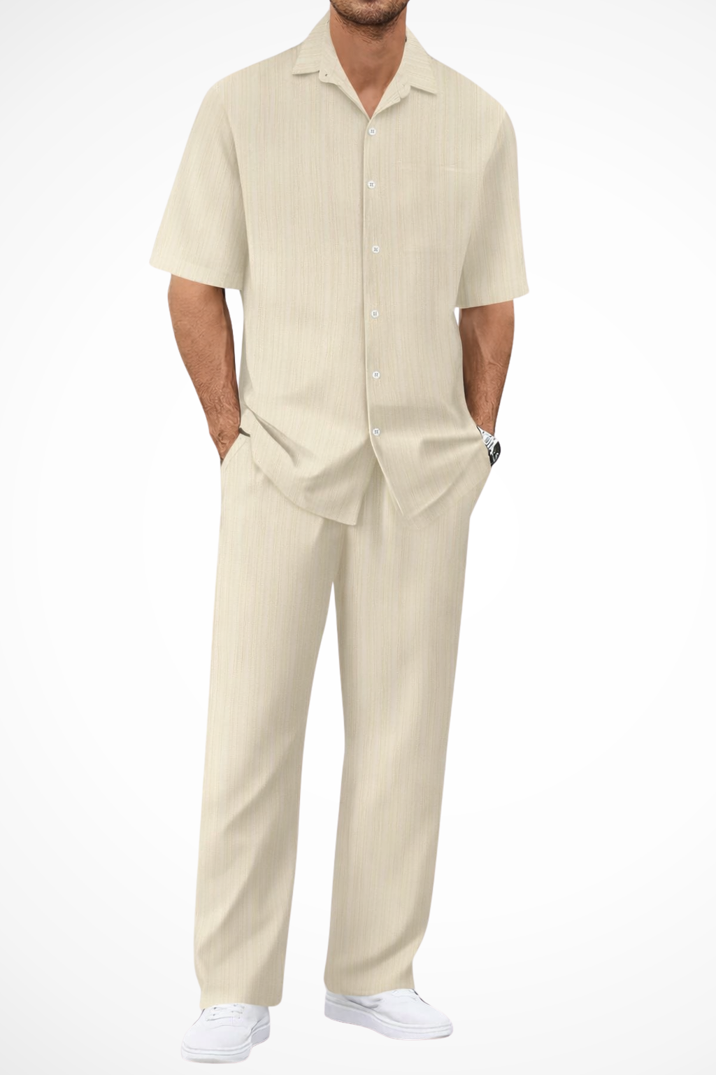 Luca Moretti | Relaxed Luxe Co-Ord Set For Men