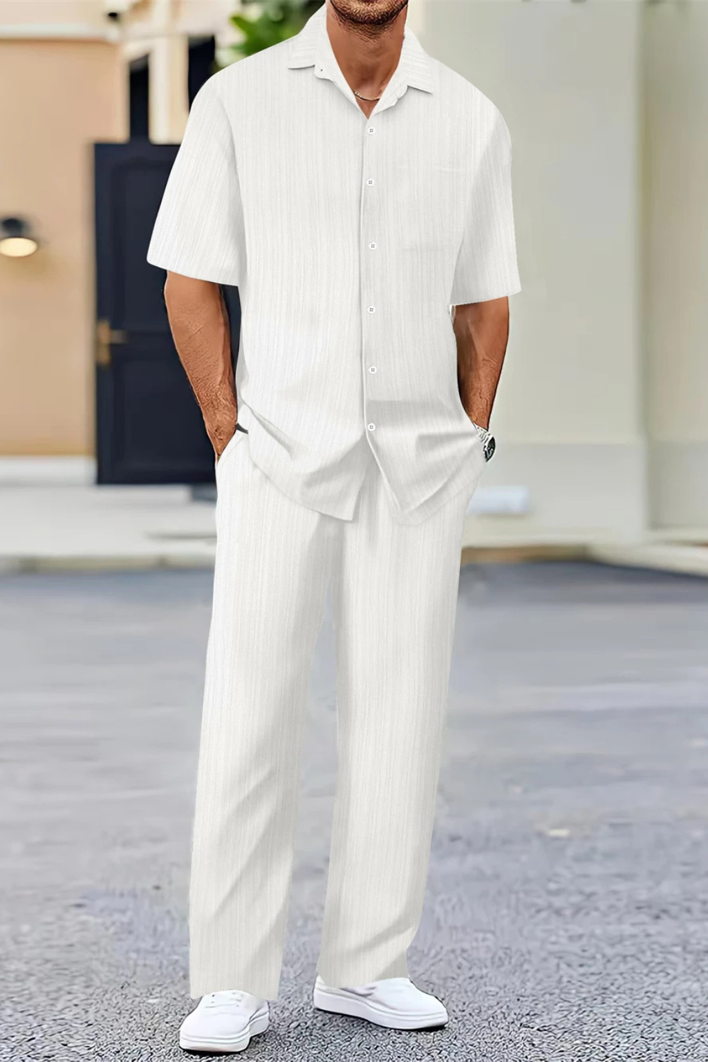 Luca Moretti | Relaxed Luxe Co-Ord Set For Men