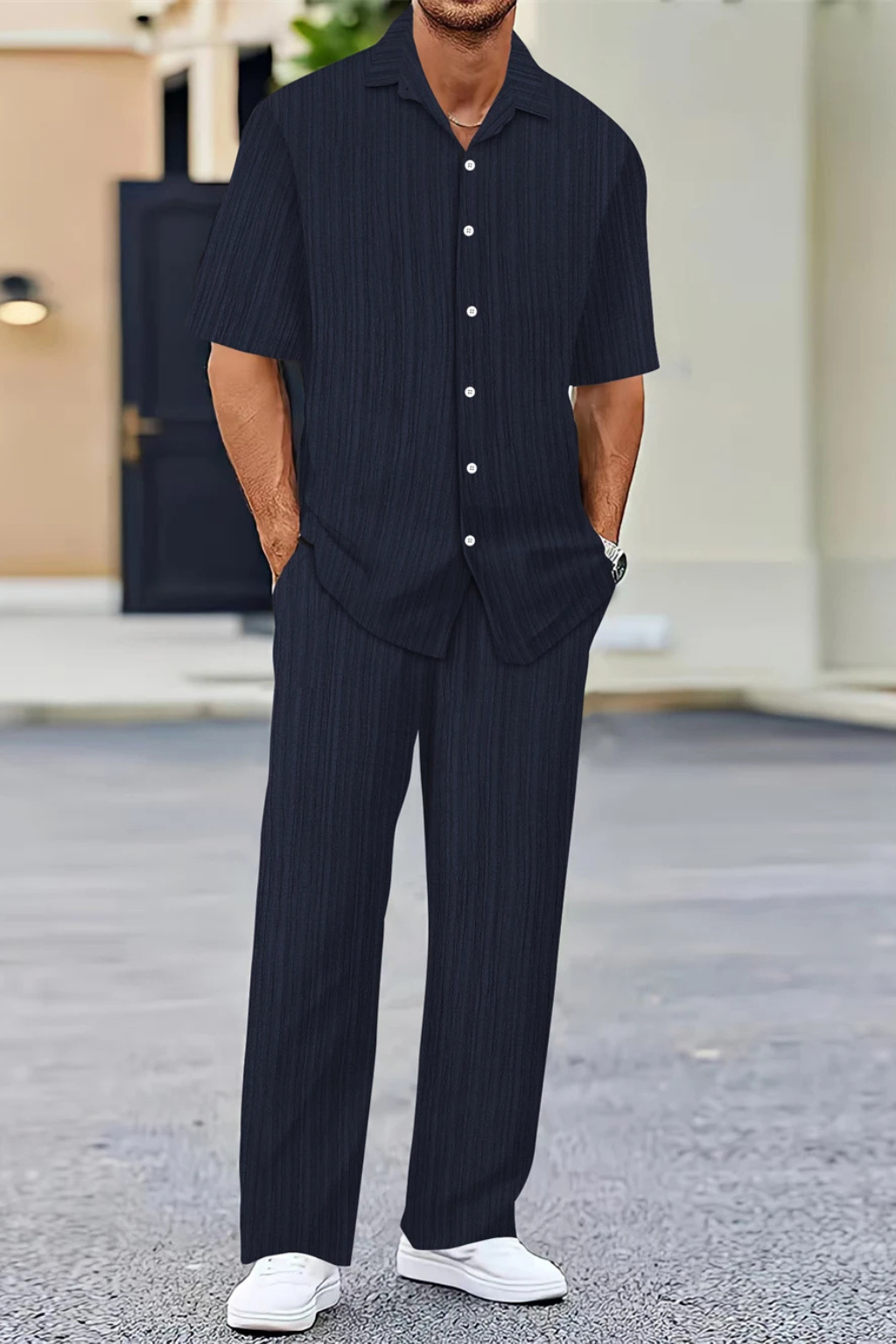 Luca Moretti | Relaxed Luxe Co-Ord Set For Men