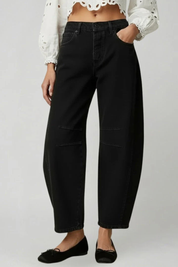 Lucienne Moreau | Relaxed Barrel Jeans For Women