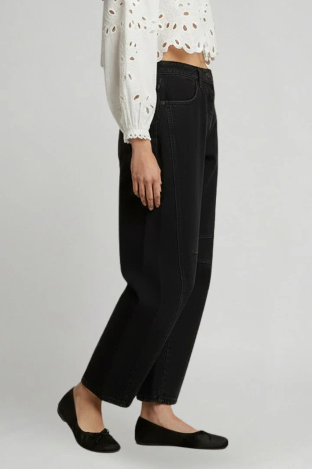 Lucienne Moreau | Relaxed Barrel Jeans For Women