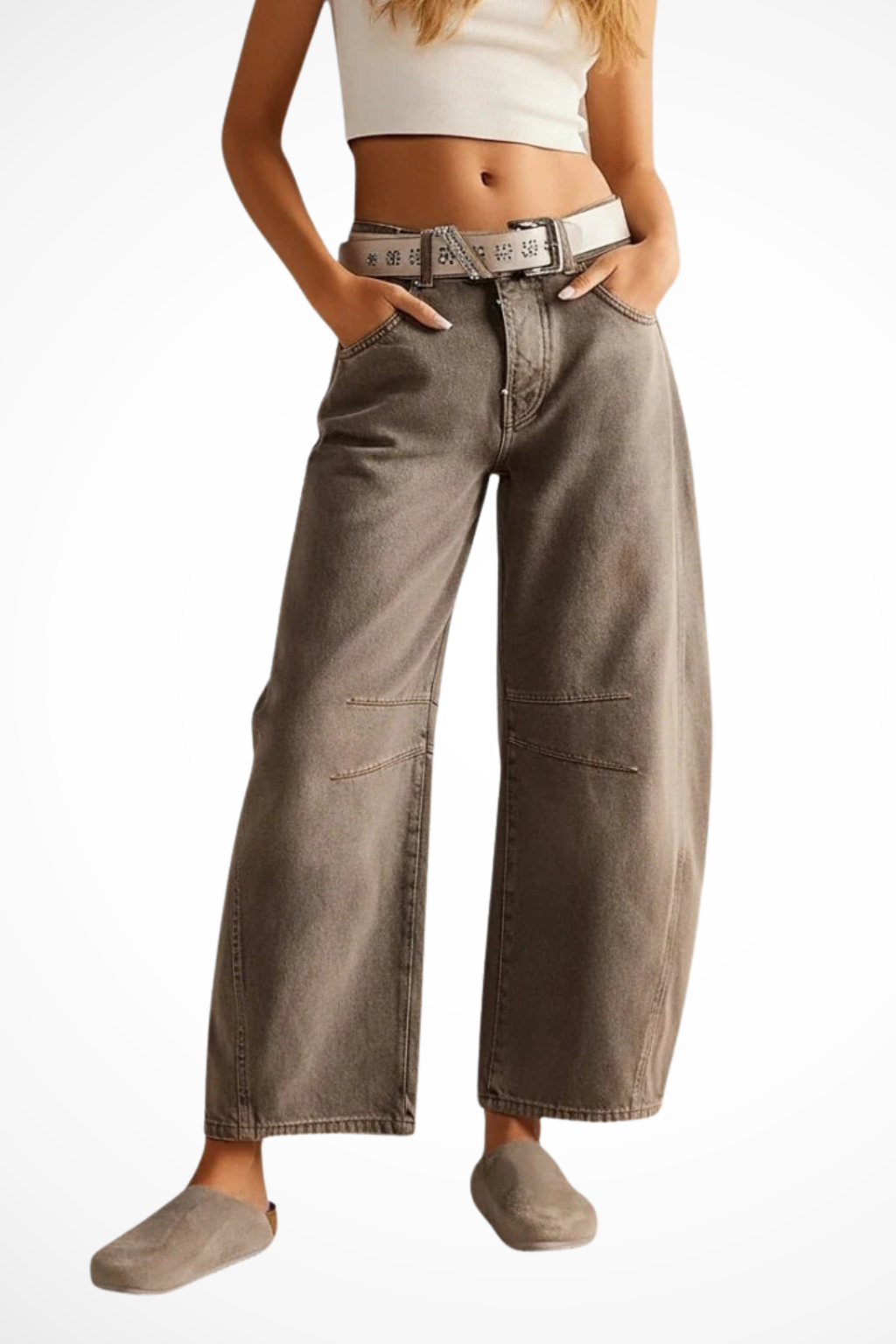 Lucienne Moreau | Relaxed Barrel Jeans For Women