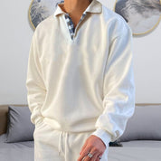 Caleb Monroe | Relaxed Collar Lounge Sweatshirt