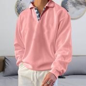 Caleb Monroe | Relaxed Collar Lounge Sweatshirt