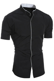 Marco Bellini | Modern Mandarin Shirt For Men