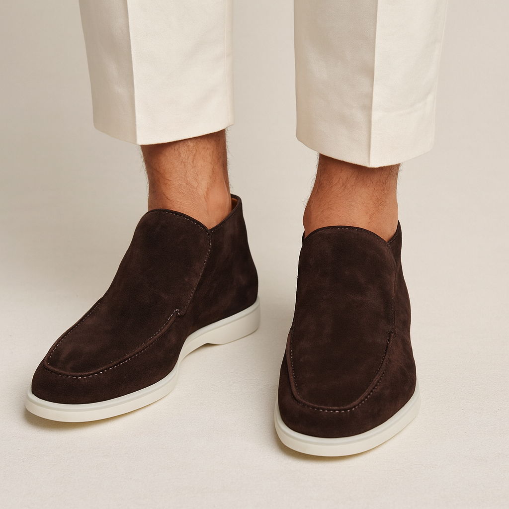Marco Bellini | Suede Slip-On Loafers For Men