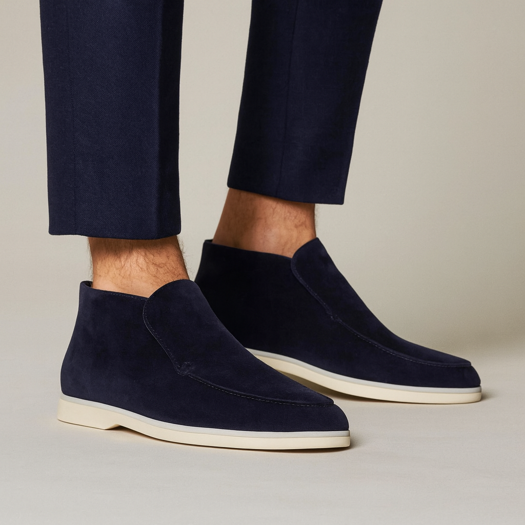 Marco Bellini | Suede Slip-On Loafers For Men