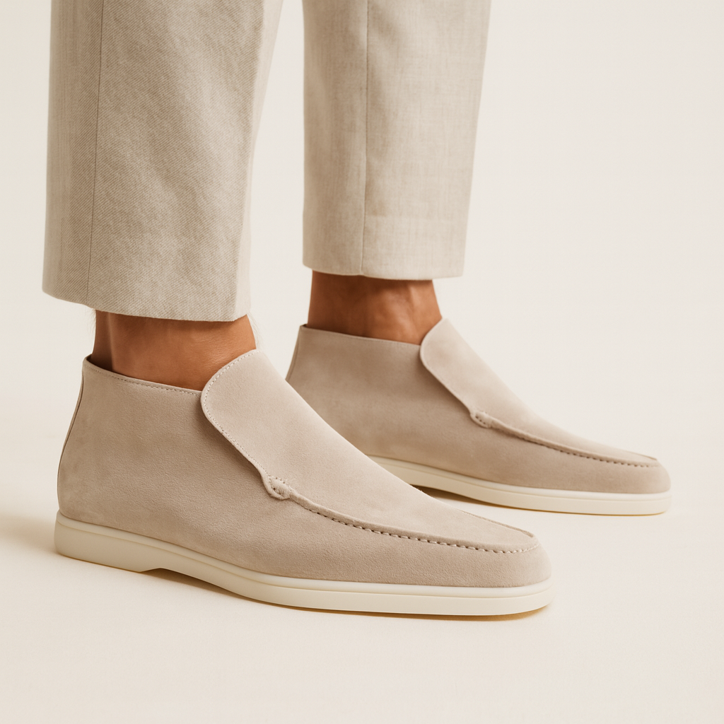 Marco Bellini | Suede Slip-On Loafers For Men