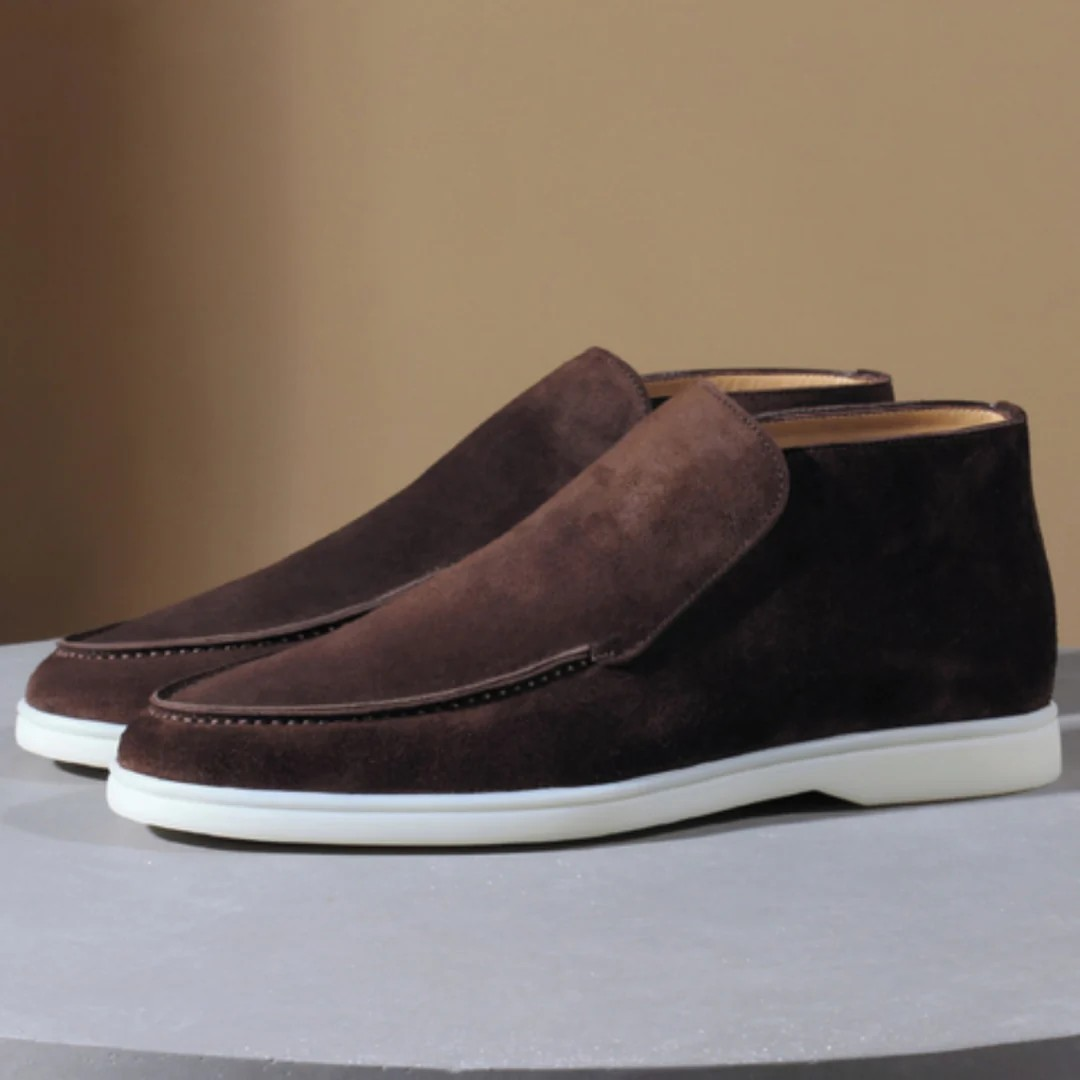 Marco Bellini | Suede Slip-On Loafers For Men