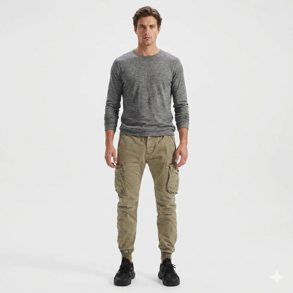 Marco Bellucci | Tactical Cargo Jogger Pants For Men