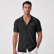 Giacomo Ferrante | Luxury Knit Polo Shirt for Men in Cream
