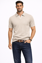 Matteo Bellini | Textured Polo Shirt For Men