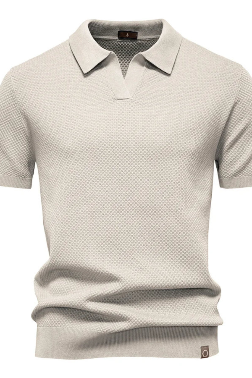Matteo Bellini | Textured Polo Shirt For Men