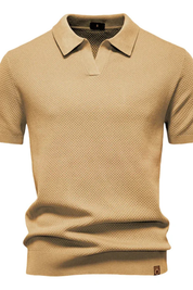 Matteo Bellini | Textured Polo Shirt For Men
