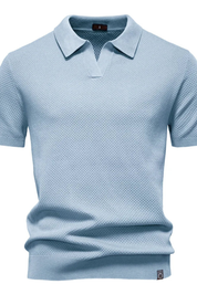 Matteo Bellini | Textured Polo Shirt For Men