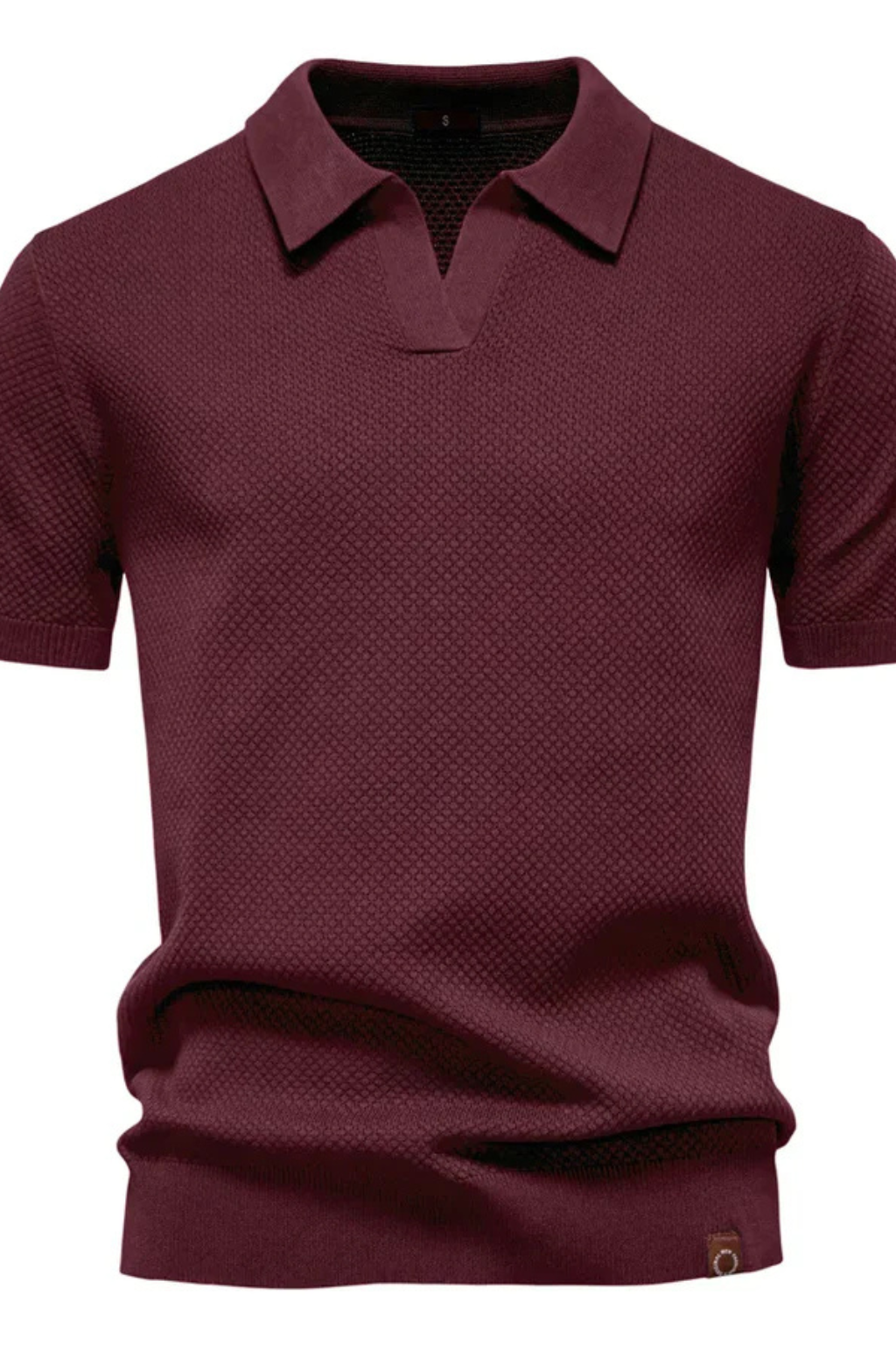 Matteo Bellini | Textured Polo Shirt For Men