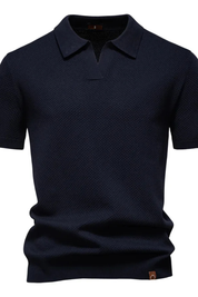 Matteo Bellini | Textured Polo Shirt For Men