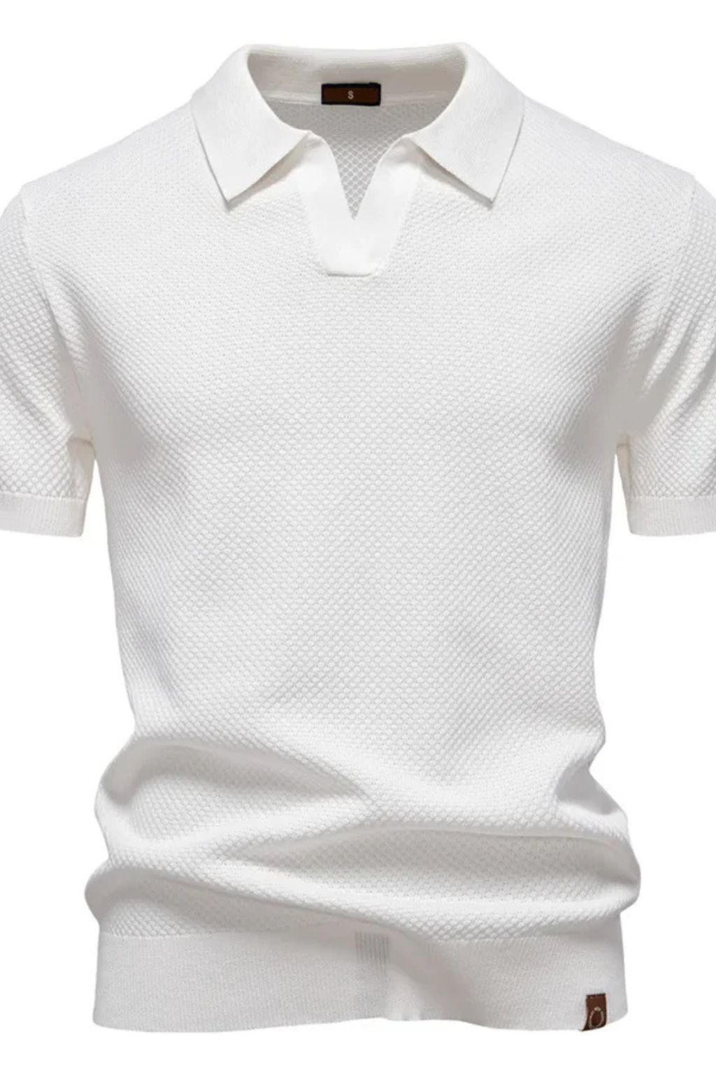 Matteo Bellini | Textured Polo Shirt For Men