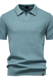 Matteo Bellini | Textured Polo Shirt For Men