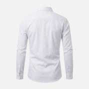 Raffaello Dunmore | Men's Slim Fit Burgundy Formal Shirt