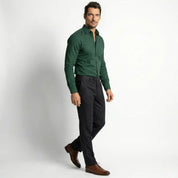 Raffaello Dunmore | Men's Slim Fit Burgundy Formal Shirt