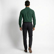 Raffaello Dunmore | Men's Slim Fit Burgundy Formal Shirt
