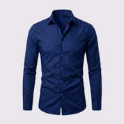 Raffaello Dunmore | Men's Slim Fit Burgundy Formal Shirt
