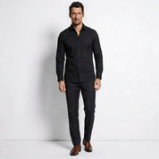 Raffaello Dunmore | Men's Slim Fit Burgundy Formal Shirt