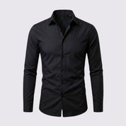Raffaello Dunmore | Men's Slim Fit Burgundy Formal Shirt