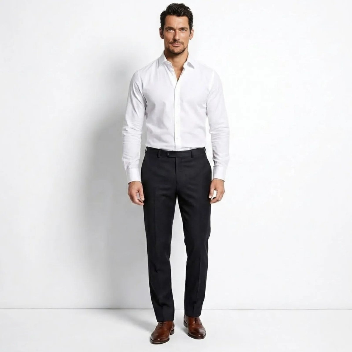 Raffaello Dunmore | Men's Slim Fit Burgundy Formal Shirt