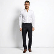 Raffaello Dunmore | Men's Slim Fit Burgundy Formal Shirt