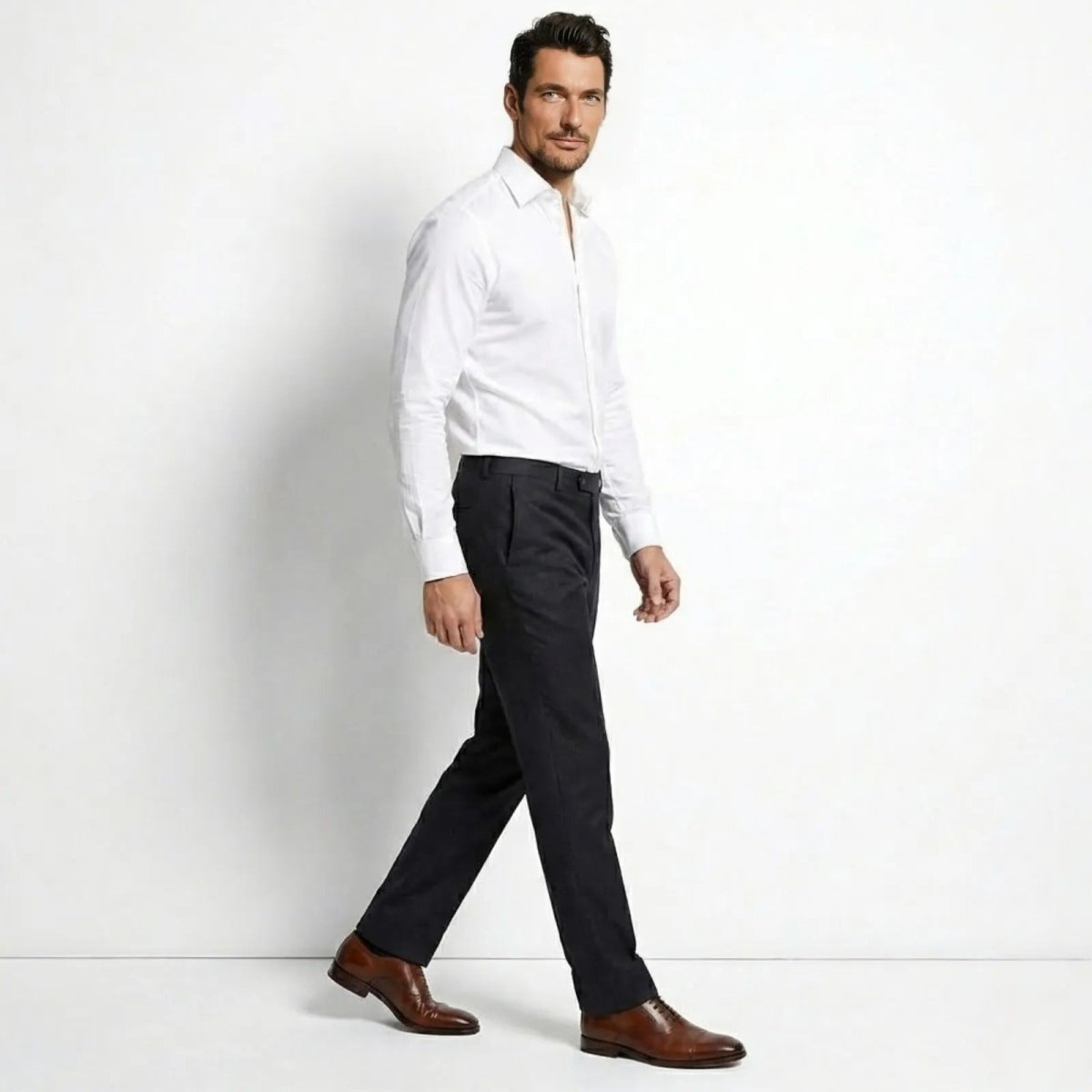 Raffaello Dunmore | Men's Slim Fit Burgundy Formal Shirt
