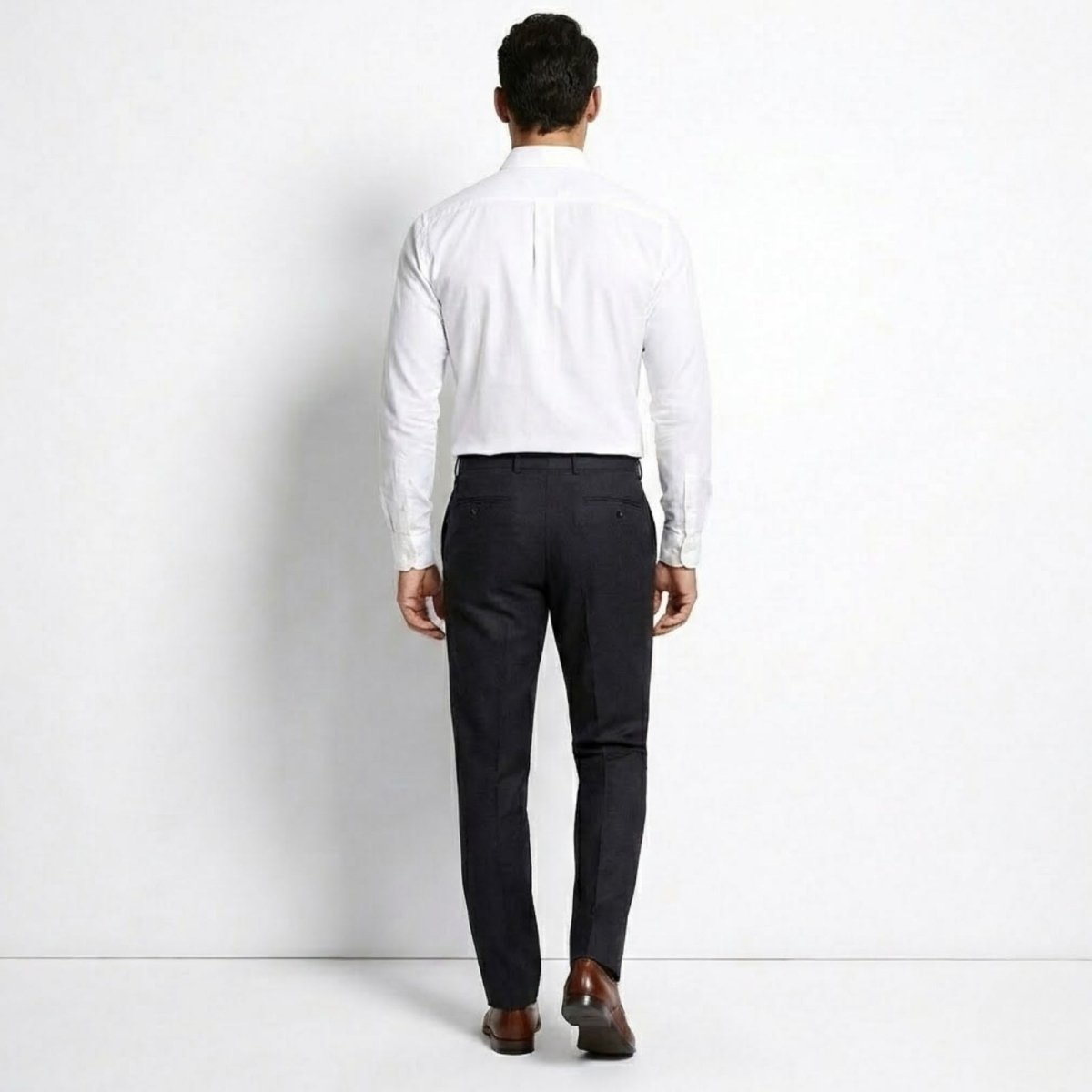 Raffaello Dunmore | Men's Slim Fit Burgundy Formal Shirt