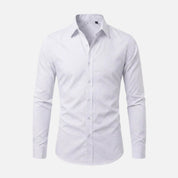 Raffaello Dunmore | Men's Slim Fit Burgundy Formal Shirt