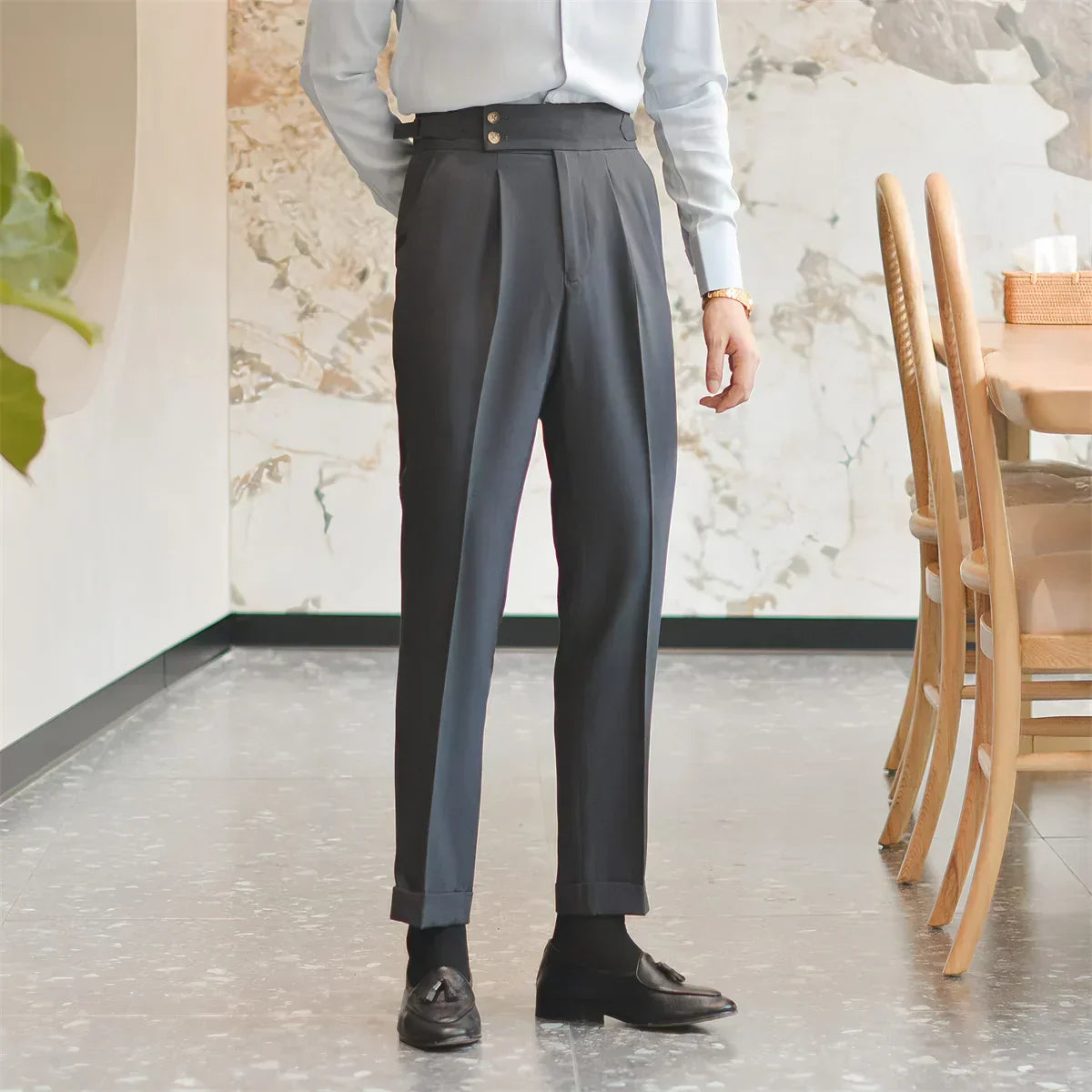 Matteo Ricci | Tailored Sartorial Luxe Trousers