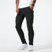 Ryder Knox | Slim Cargo Denim Jeans