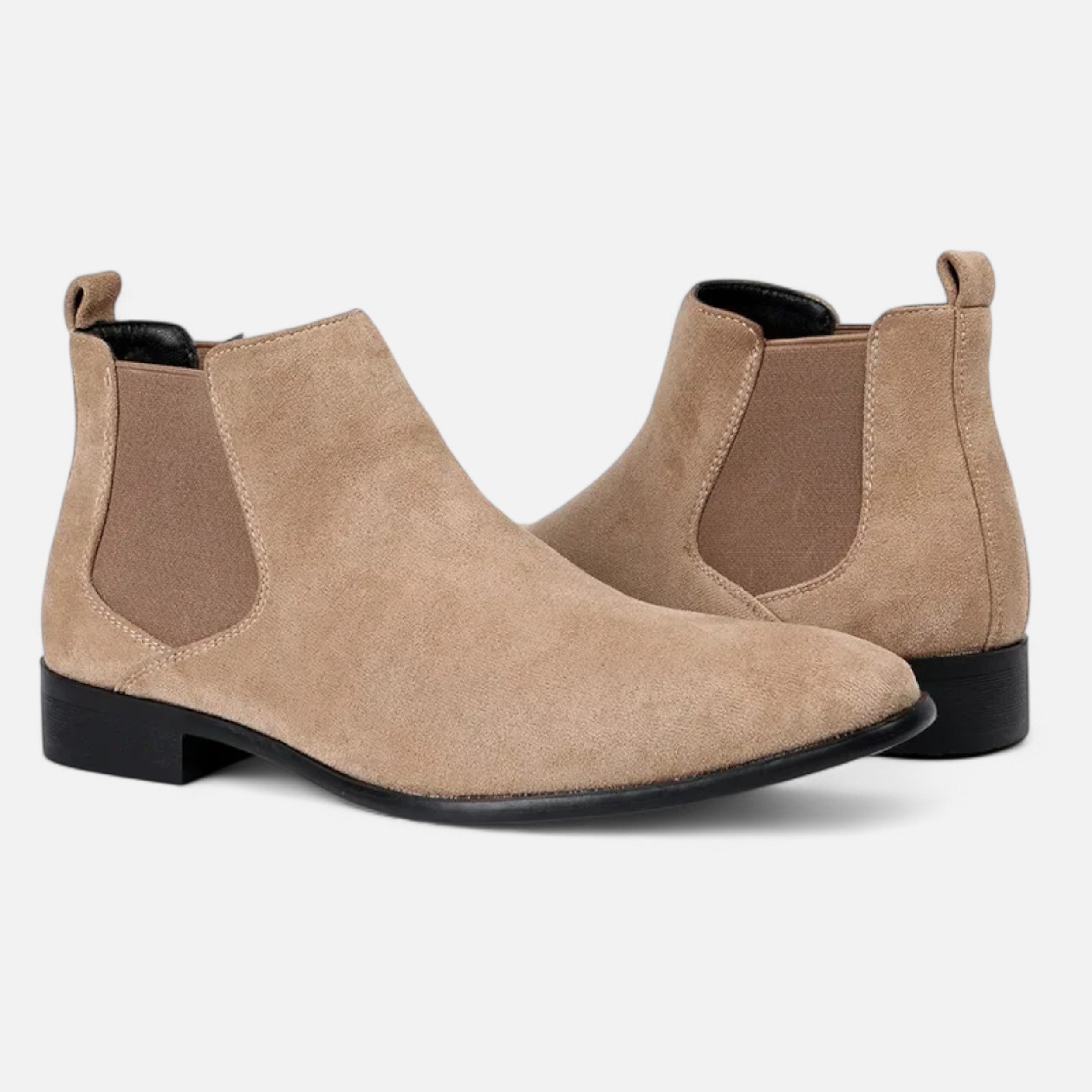 Charlotte Kensington | Suede Chelsea Boots