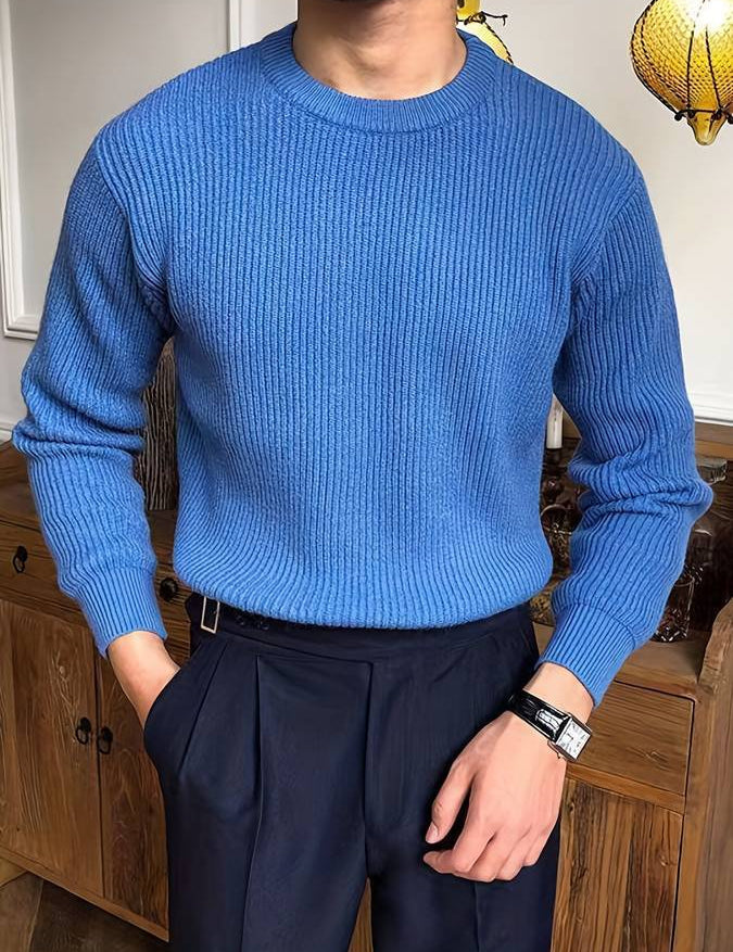 Oliver Kensington | Ribbed Knit Sweater